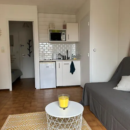 T1bis Aloha Avec Terrasse En Front De דירה